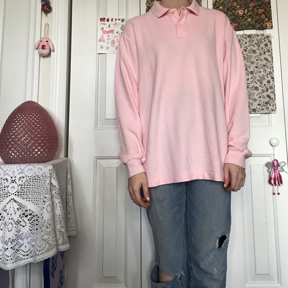 My bf’s shirt that is too small for him